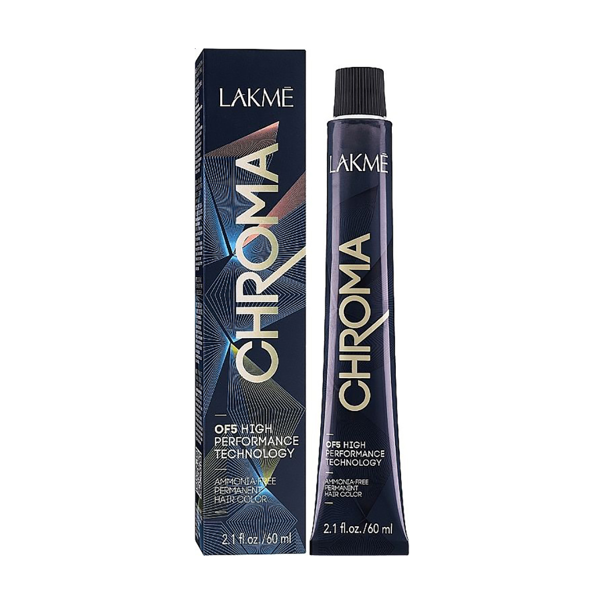 Напівперманентна фарба для волосся Lakme Chroma Permanent Hair Color 7/61 Каштановий попелясто-русявий, 60 мл
